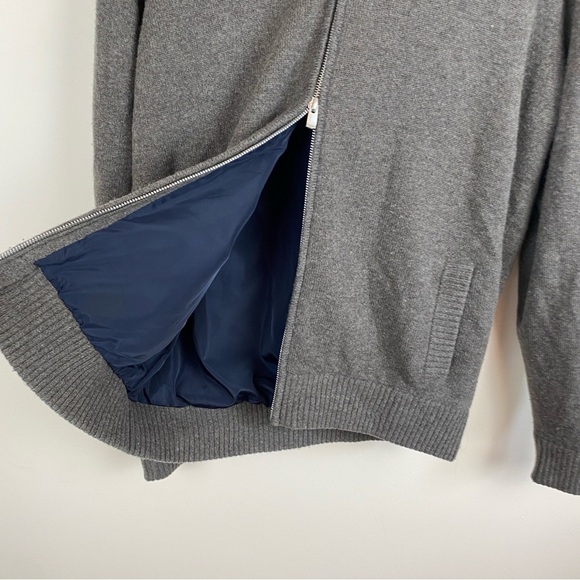 Peter Millar Cashmere-Silk Full Zip Cardigan Sweater Jacket - Picture 7 of 7